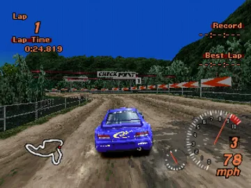 Gran Turismo 2 (US) screen shot game playing